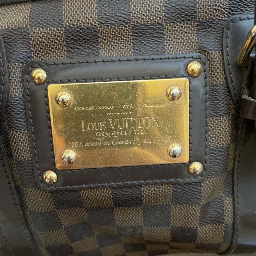 Louis Vuitton Checkered Handbag
